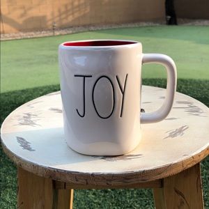 NWT Rae Dunn Joy 2021 Ceramic Holiday Mug
